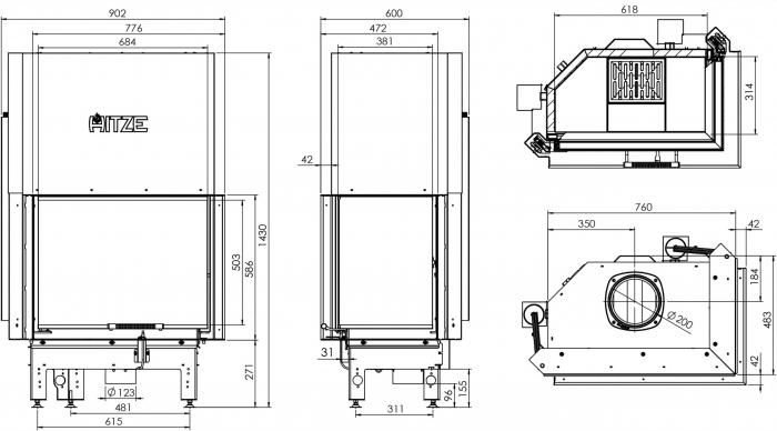 Semineu 16 kW Albero AL16RG.H-D [4]