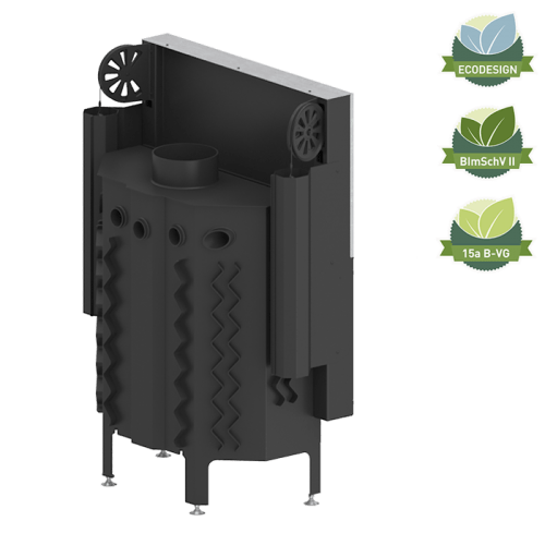 Șemineu Albero 14kW Usa ghilotină AL14G.H-D [3]