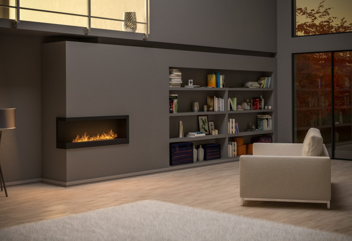 Șemineu cu bioetanol Simplefire Corner 1200 L [3]