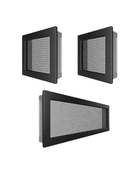 Set Grile Superior ventilatie – convectie semineu, 2 x 17×17 cm, 1 x 17×49 cm [2]