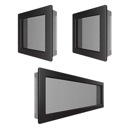 Set Grile Superior ventilatie – convectie semineu, 2 x 17×17 cm, 1 x 17×49 cm [2]