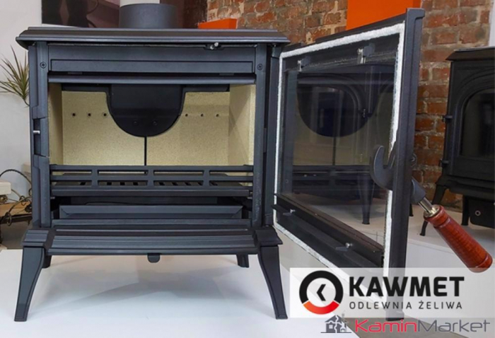 Sobă Fontă + Vermiculit Kawmet PROMETEUS S11 Premium - 8.5 kW [3]