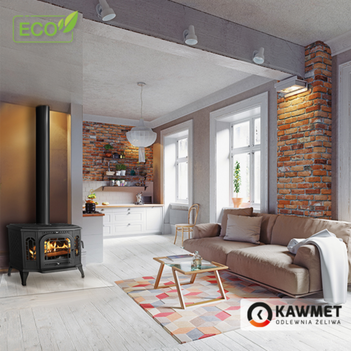 Sobă Kawmet P7 Sticlă laterală dreapta - 10,5 kW [3]
