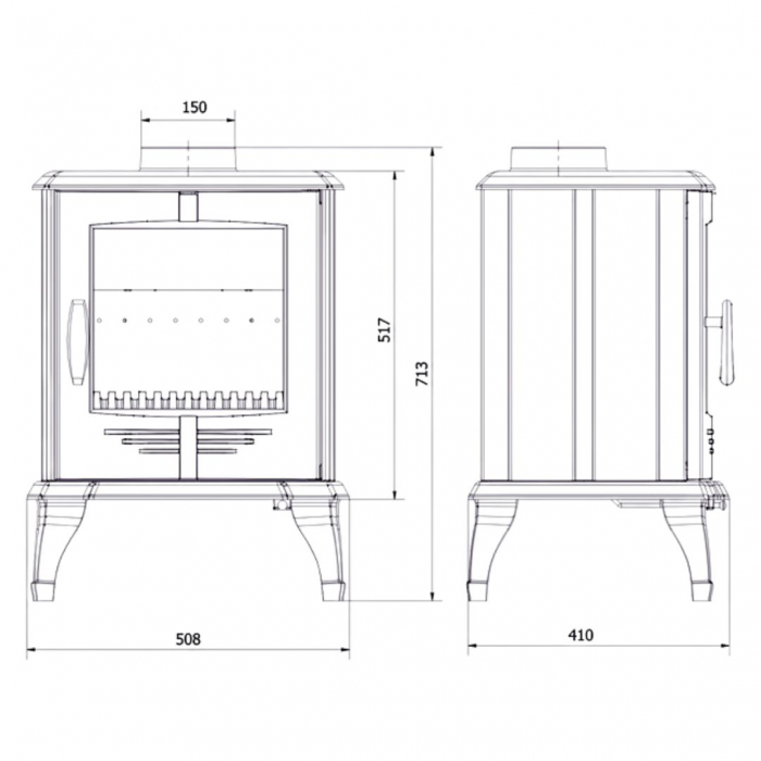 Sobă KAWMET P8 (7,9 kW) ECO [4]