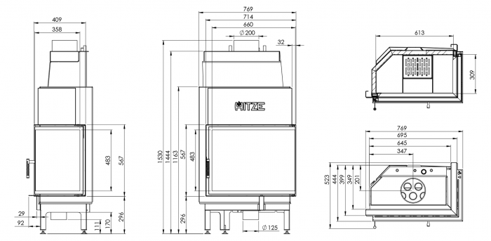 TERMOSEMINEU ALBERO 19KW AQUASYSTEM - ALAQS 68X53.RD [4]