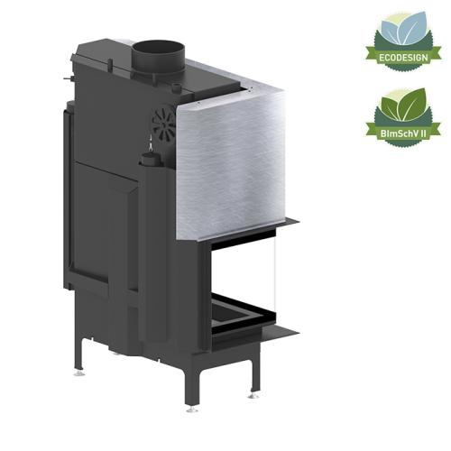 Termoșemineu ALBERO Aquasystem ALAQS90x41.LG-D 21 kW [2]