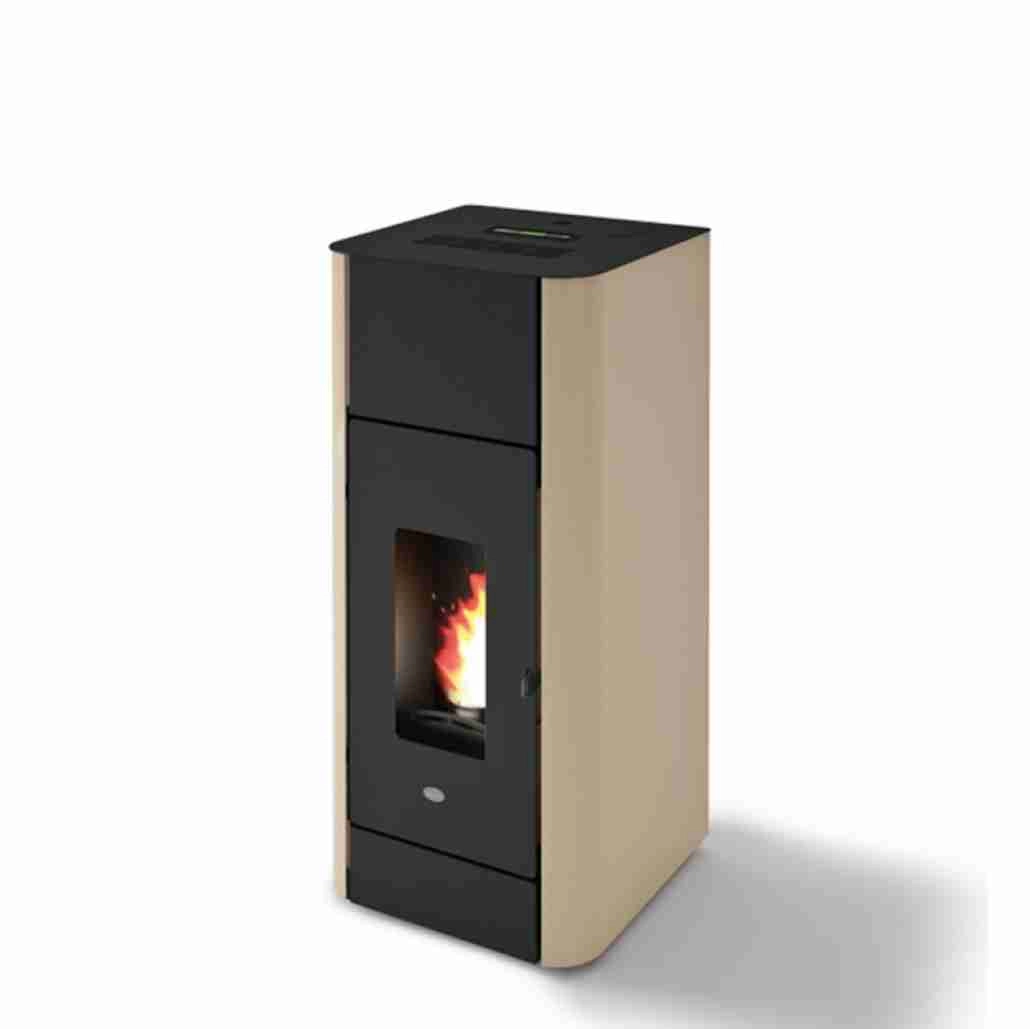 TERMOSEMINEU PE PELETI FRIDA 17.5KW - TORTORA + piese racordare [2]