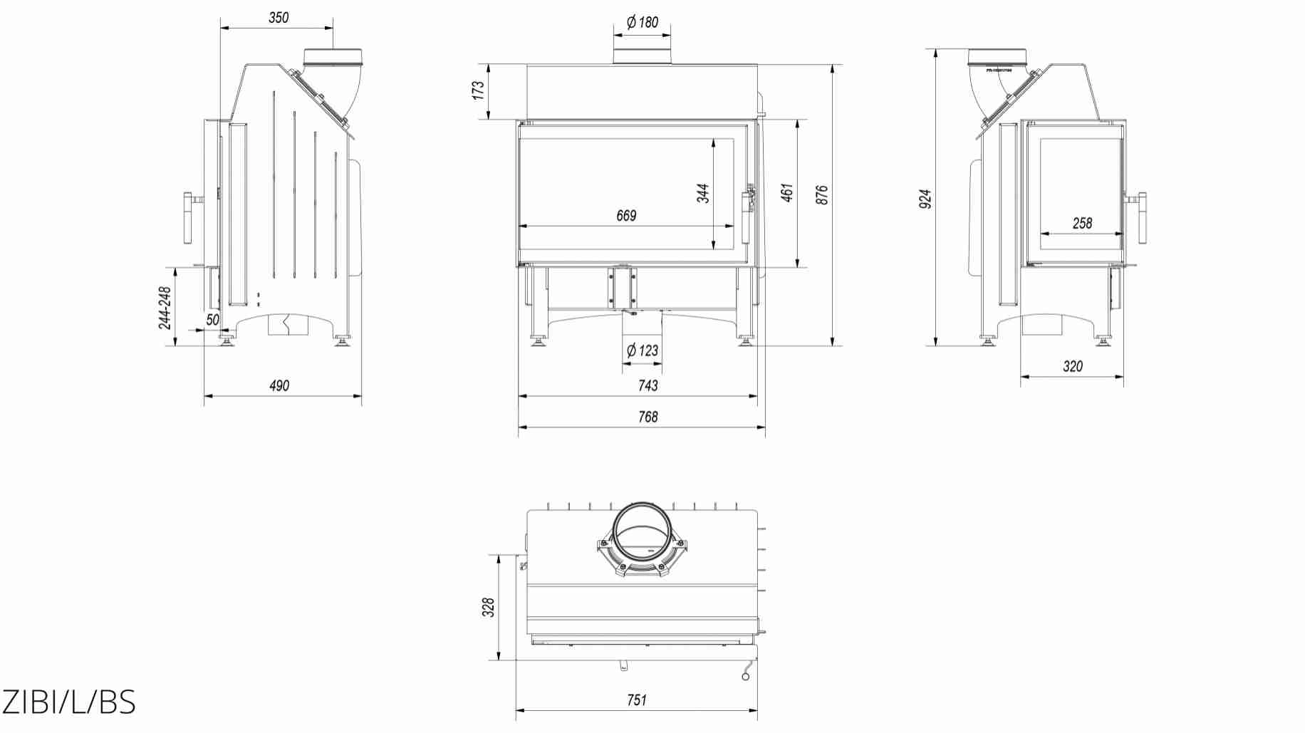 Z110 Sticla Stanga Samota Neagra [5]