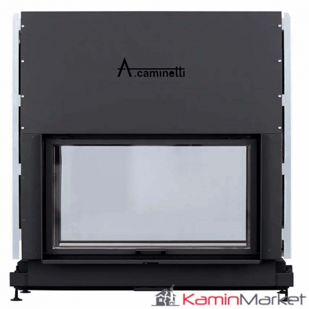 Focare șeminee - A-caminetti FLAT W - Focar Șemineu tip tunel - 120-x-60