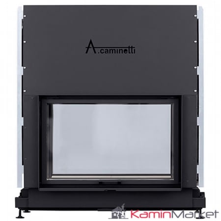 Focare șeminee - A-caminetti FLAT W - Focar Șemineu tip tunel - 90-x-60