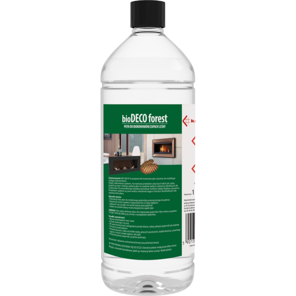 Șeminee cu bioetanol - Bio combustibil - miros padure 1L