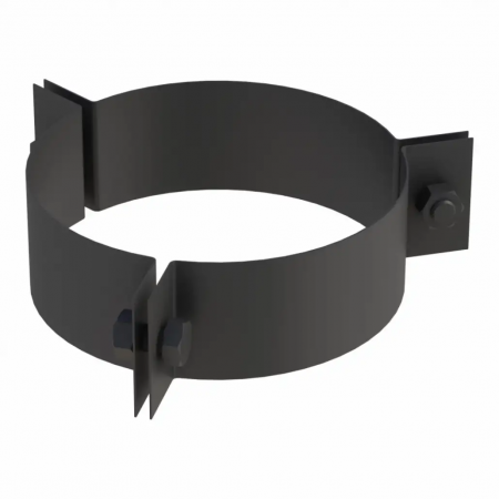 Elemente coșuri de fum - Colier ancorare statica - DW Black FI200