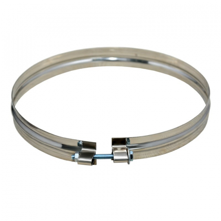 Elemente coșuri de fum - Colier inox, imbinare elementi, diam 300 mm