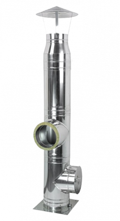 Coșuri de fum inox - Coș de fum profesional - Kaminhorn Primo bază 0