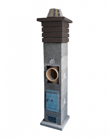 Feed compari - Coș de fum profesional - PremierHORN, culoare decorativă negru