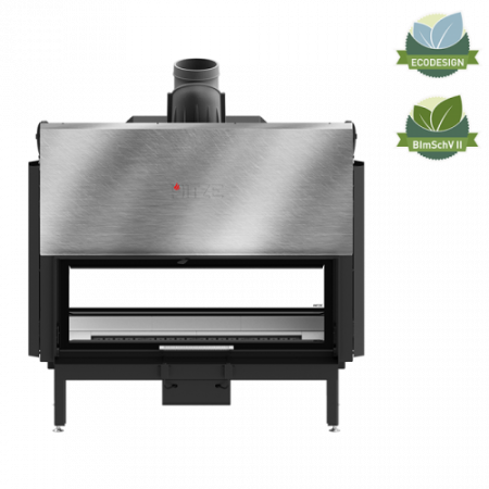 Focar șemineu Hitze DUO ARD120x43.DGS 22 kW [1]