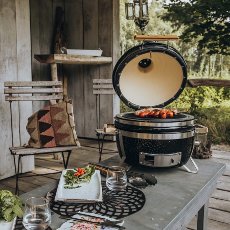 Grătar ceramic portabil (Kamado) pe cărbuni Monolith ICON [5]