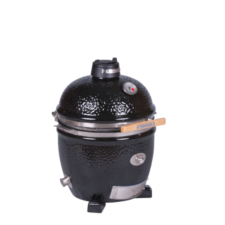 Grill ceramic cu cărbuni Monolith JUNIOR Pro Serie 2.0 negru [1]