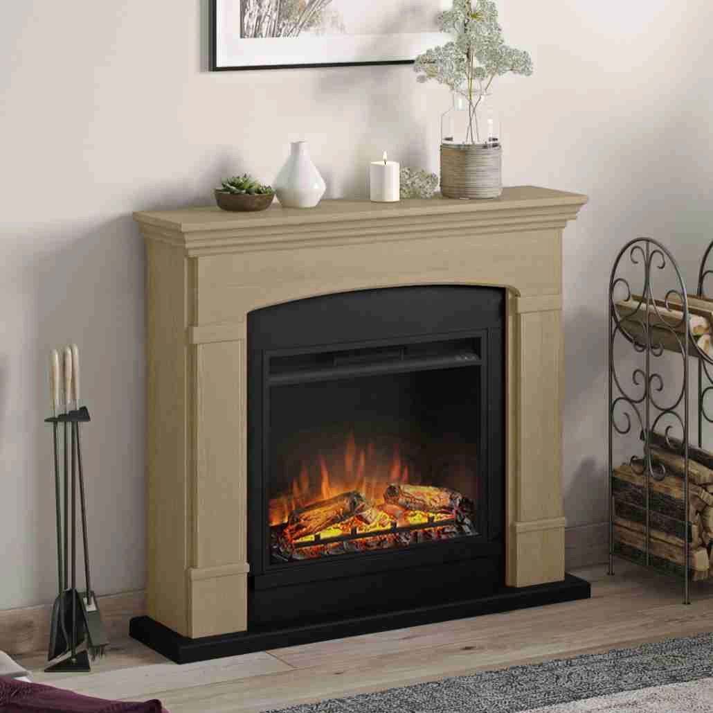 Șeminee electrice - Helmi Natural Oak semineu electric clasic