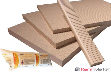 Plăci de Vermiculită Izolante – Grenaisol – pentru construcția Șemineului [1]
