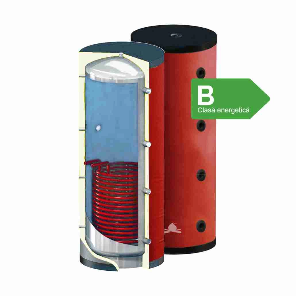 Grile si piese de ventilatie - Puffer 1000l cu serpentina