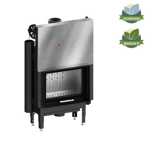 Șeminee oțel și șamotă - Șemineu 11,2 kW Hitze HST54X39.G