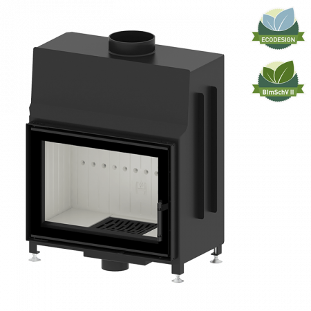 Șeminee oțel și șamotă - Semineu 11 kW Hitze STMA59X43.S Standard