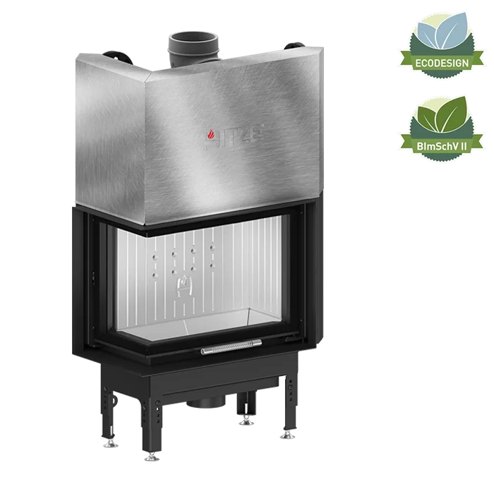 Șeminee oțel și șamotă - Șemineu 12,2 kW Hitze HST59X43.LG