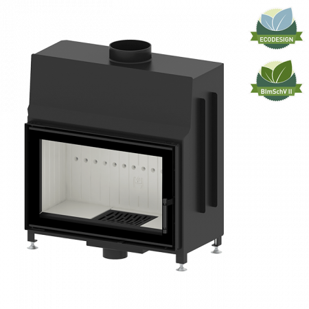 Șeminee oțel și șamotă - Semineu 12,5 kW Hitze STMA68x43.S Deschidere standard