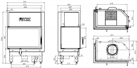 Semineu 14 kW Albero AL14L.H-D [3]