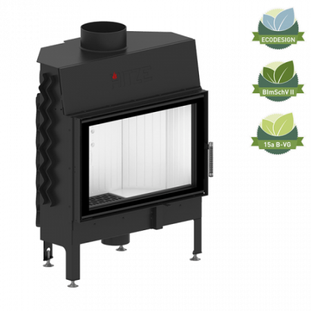 Șeminee oțel și șamotă - Semineu 14 kW Albero AL14S.H-D