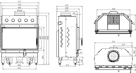 Semineu 14 kW Albero AL14S.H-D [3]