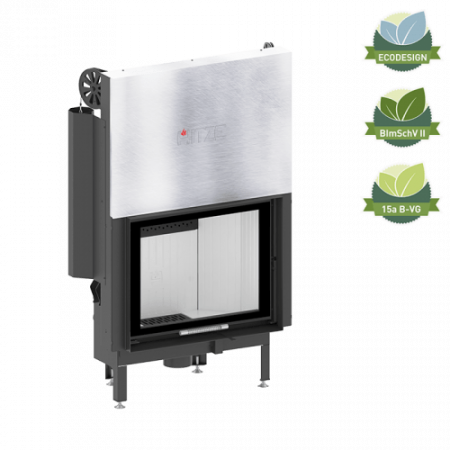 Șeminee oțel și șamotă - Semineu 16 kW Albero AL16G.H-D