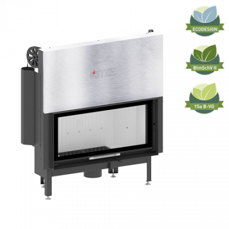 Șeminee oțel și șamotă - Semineu 19 kW Albero AL19G.H-D