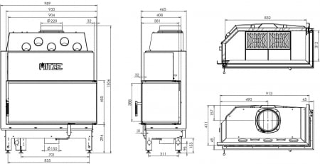 Semineu 19 kW Albero AL19R.H-D [3]