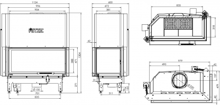 Semineu 19 kW Albero AL19RG.H-D [3]