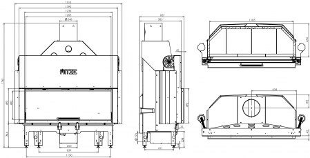 Semineu 25 kW Albero AL120x43G.H-D [3]