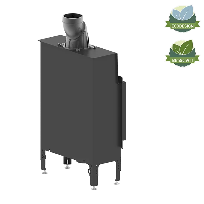 Șemineu 7,6 kW Hitze HST59X43.S [1]