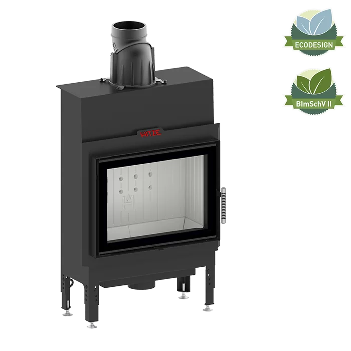 Șeminee oțel și șamotă - Șemineu 7,6 kW Hitze HST59X43.S