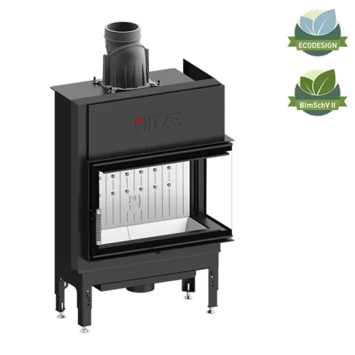 Șeminee oțel și șamotă - Șemineu 9,3 kW Hitze HST68X43.R