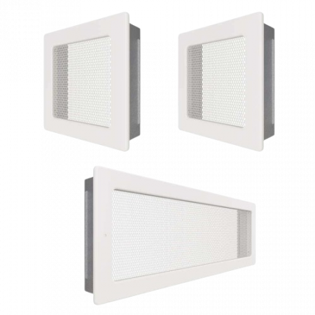 Set Grile Superior ventilatie – convectie semineu, 2 x 17×17 cm, 1 x 17×49 cm [2]