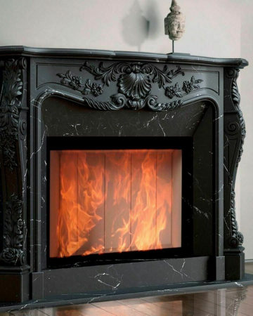  Rame decorative - Set mască marmură NEW YORK pentru șemineu