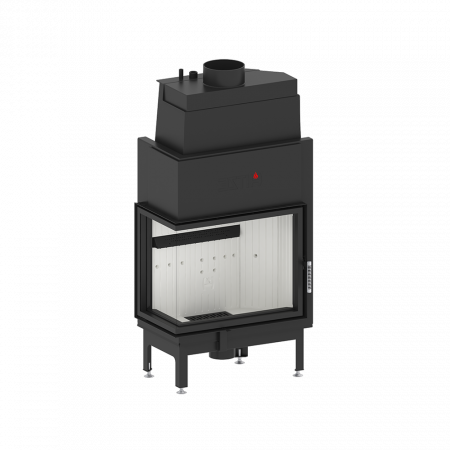 Termoșeminee - TERMOSEMINEU ALBERO 19KW AQUASYSTEM - ALAQS 68X53.LD