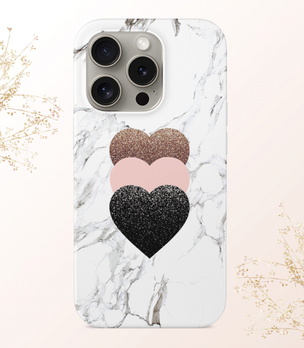 Husa Hearts Marble [1]