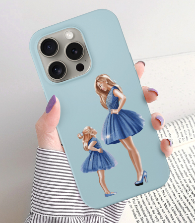 Mom - Husa Blue Dress