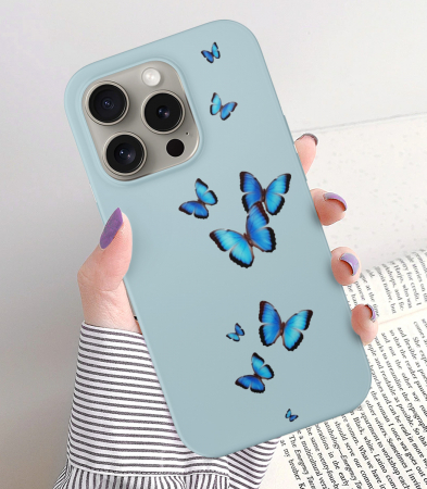 Modele - Husa Blue Flies