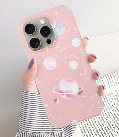 Modele - Husa Pink Stars