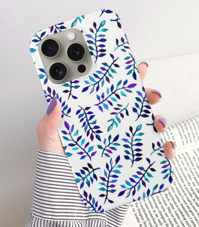 Modele - Husa Blue Leaves