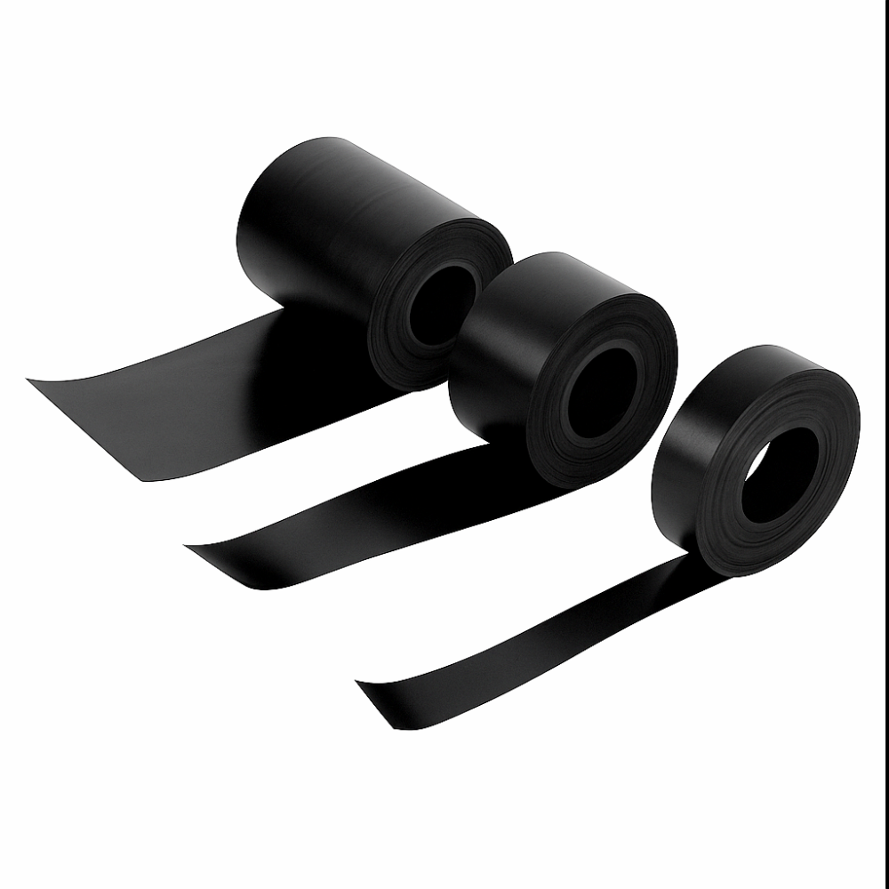 Banda  de intarire margini pentru Folie PVC transparenta - NEGRU [4]