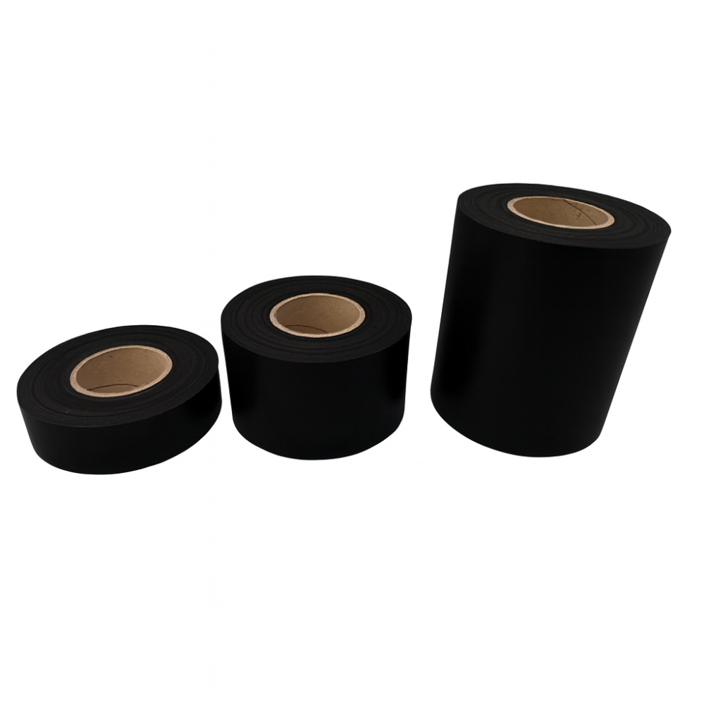 Banda  de intarire margini pentru Folie PVC transparenta - NEGRU [1]